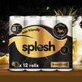Splesh Toilet Roll Signature Scented 12 Rolls|Quilted 3-Ply Soft Toilet Paper