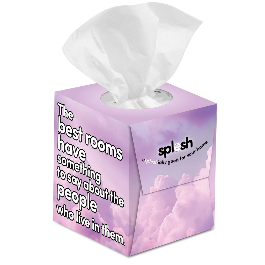 Splesh Ultra Soft Tissues, 48 Cube Boxes (2,688 Total) Bulk Pack